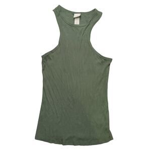 H&M High Neck Ribbed Racerback Tank Top Bundle (Set of 3)| M